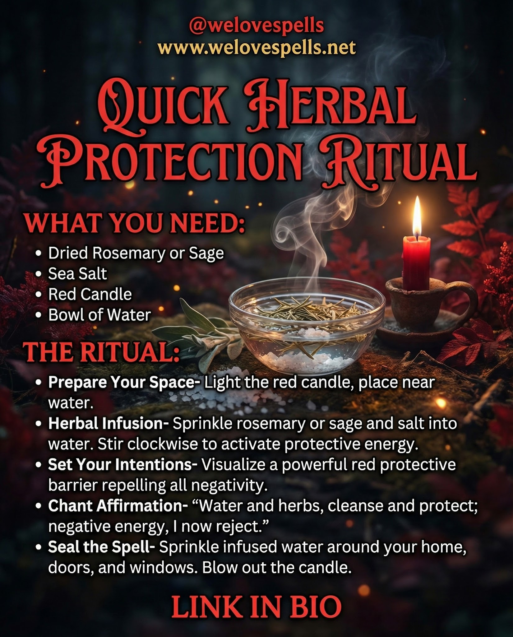 Quick Herbal Protection Ritual: Shield Your Energy with Rosemary & Salt
