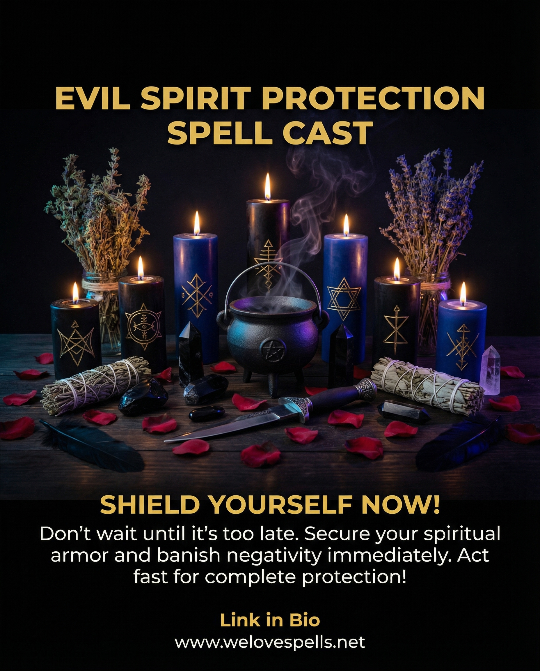 Powerful Evil Spirit Protection Spell Cast for Ultimate Safety
