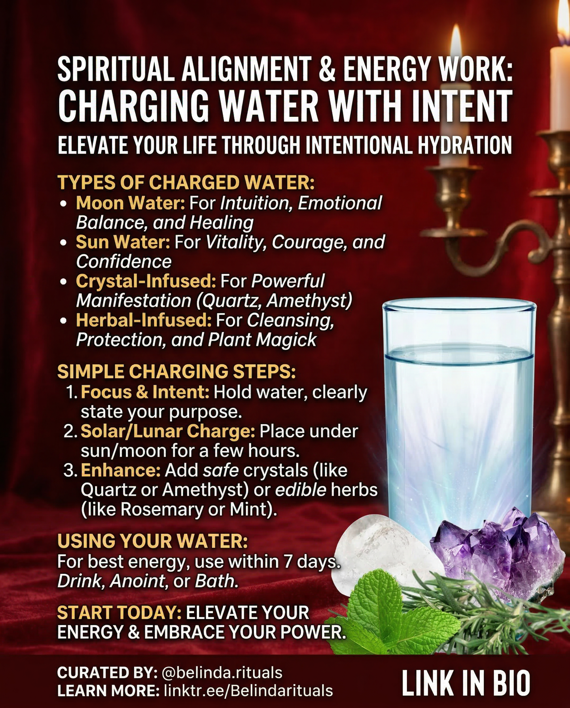 How to Charge Magickal Water for Powerful Spells and Rituals
