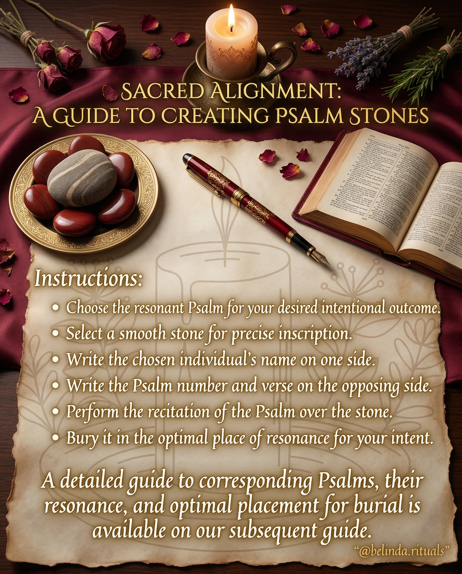 Easy Psalm Stone Spell for Beginners: Powerful Hoodoo Magic Guide