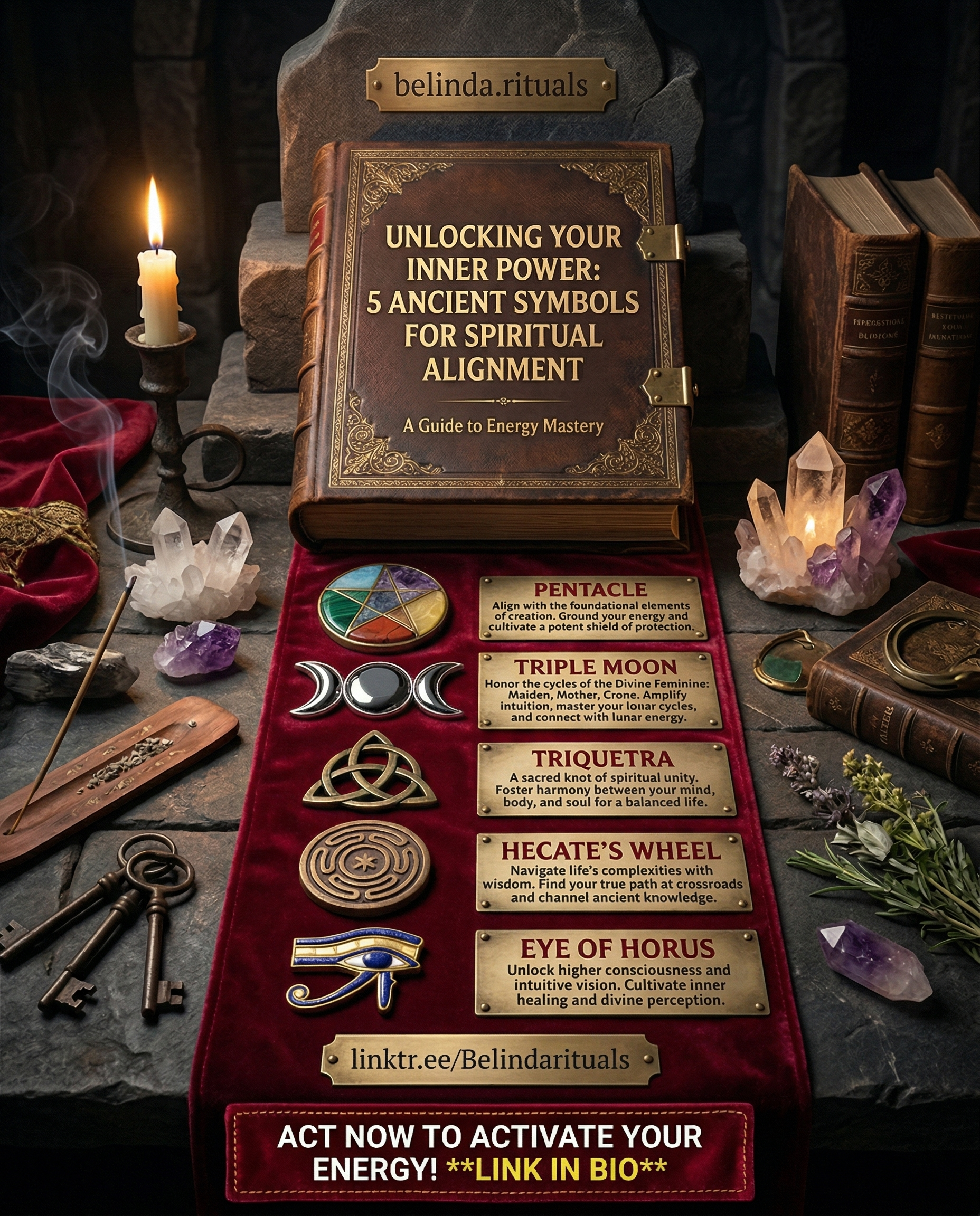 Unlock Ancient Magick: Powerful Sacred Symbols & Their Meanings