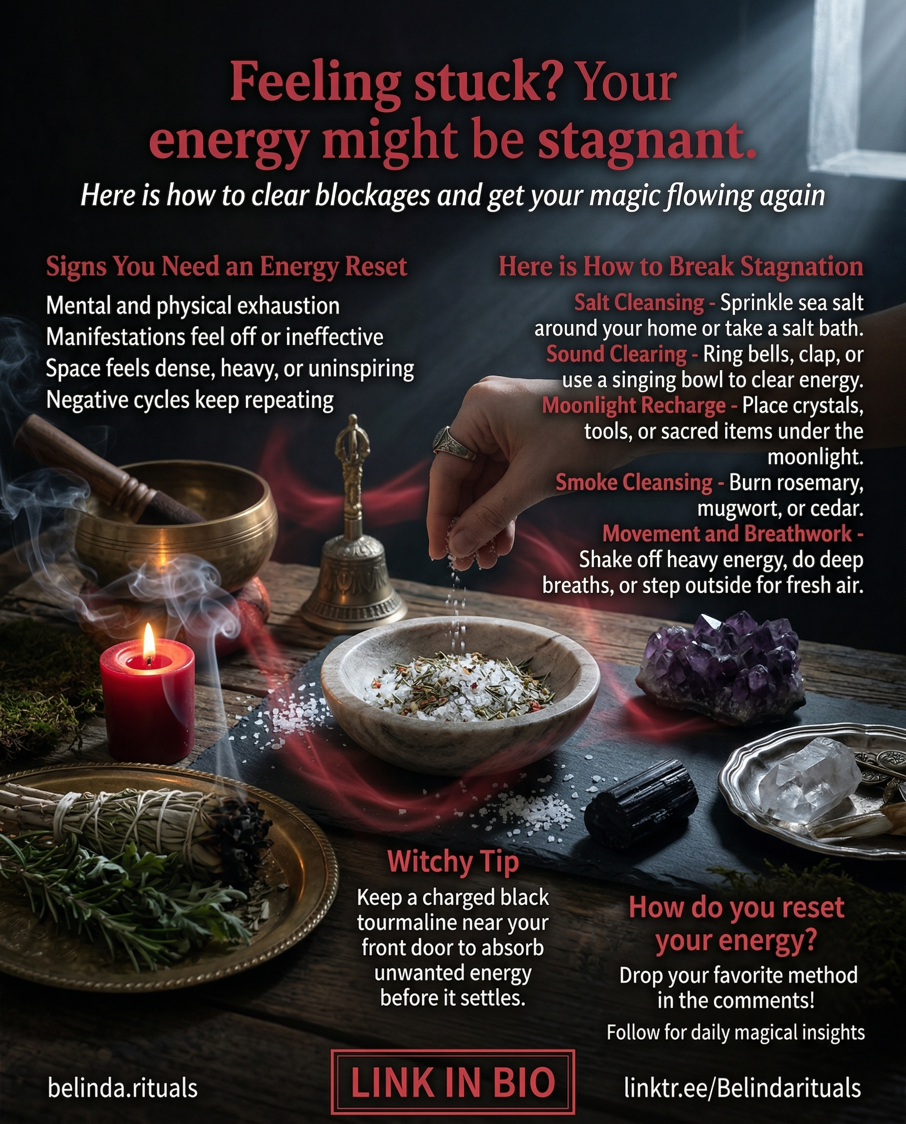 How to Clear Stagnant Energy and Restore Your Magickal Flow