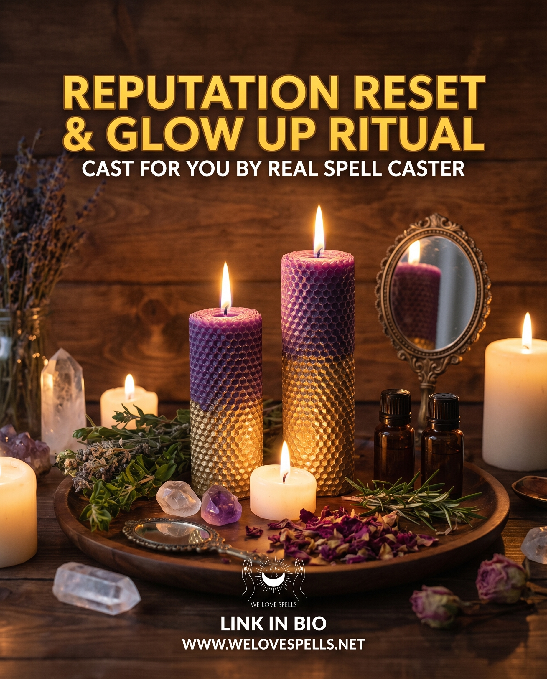 Reputation Reset & Glow Up Ritual: Transform Your Personal Brand