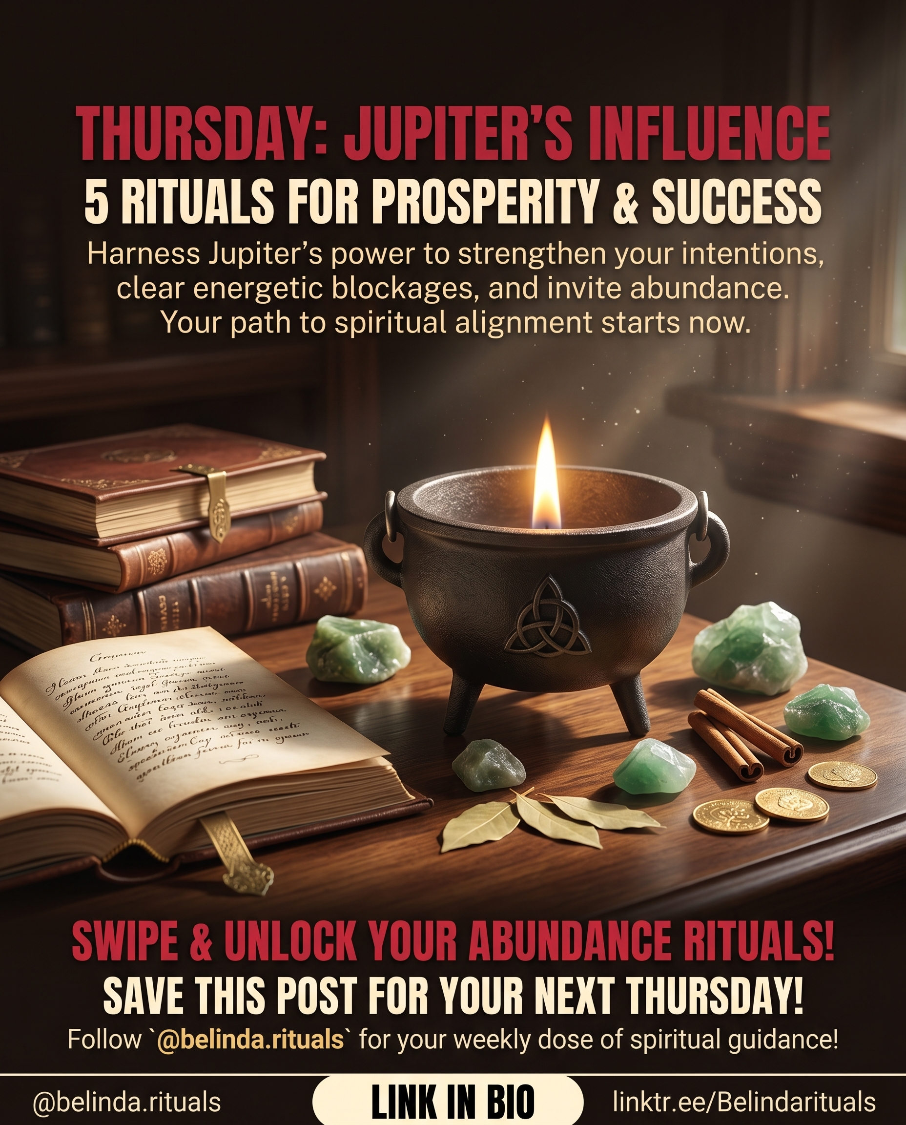 Manifest Wealth & Success: Thursday Magick to Unlock Jupiter’s Power