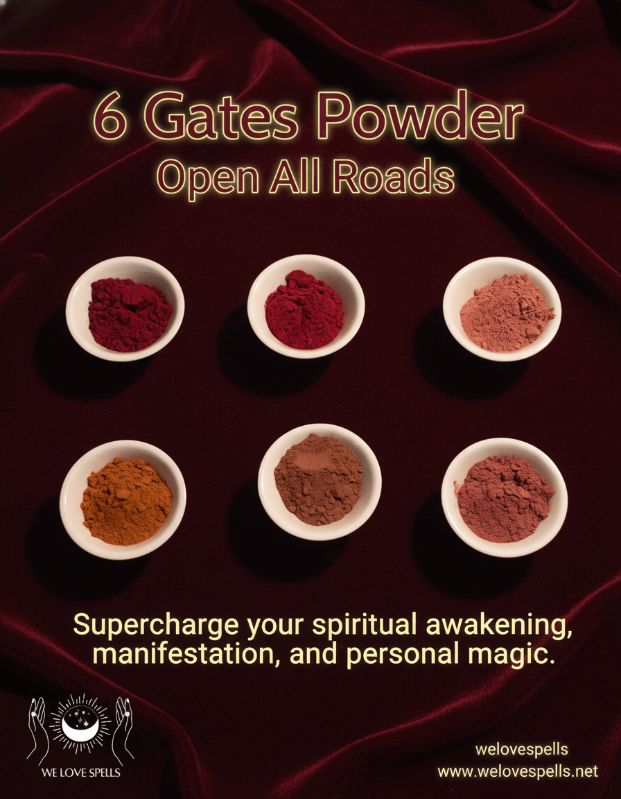 6 Gates Powder: Powerful Road Opener Spell for Clearing Obstacles
