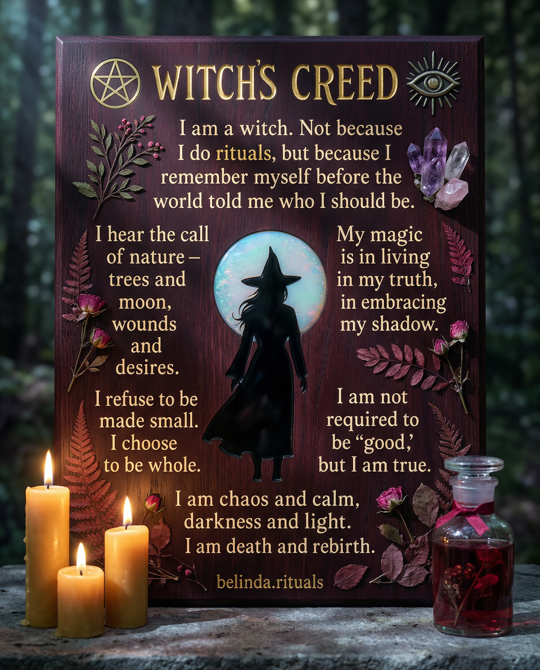 The Witch's Creed: Ancient Wisdom and Modern Magick Explained
