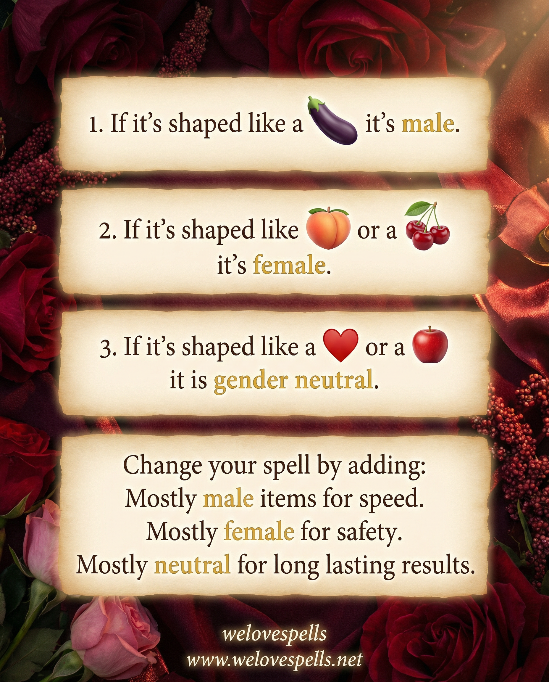 Hoodoo Spells: Gender of Magical Items for Stronger, Faster Results