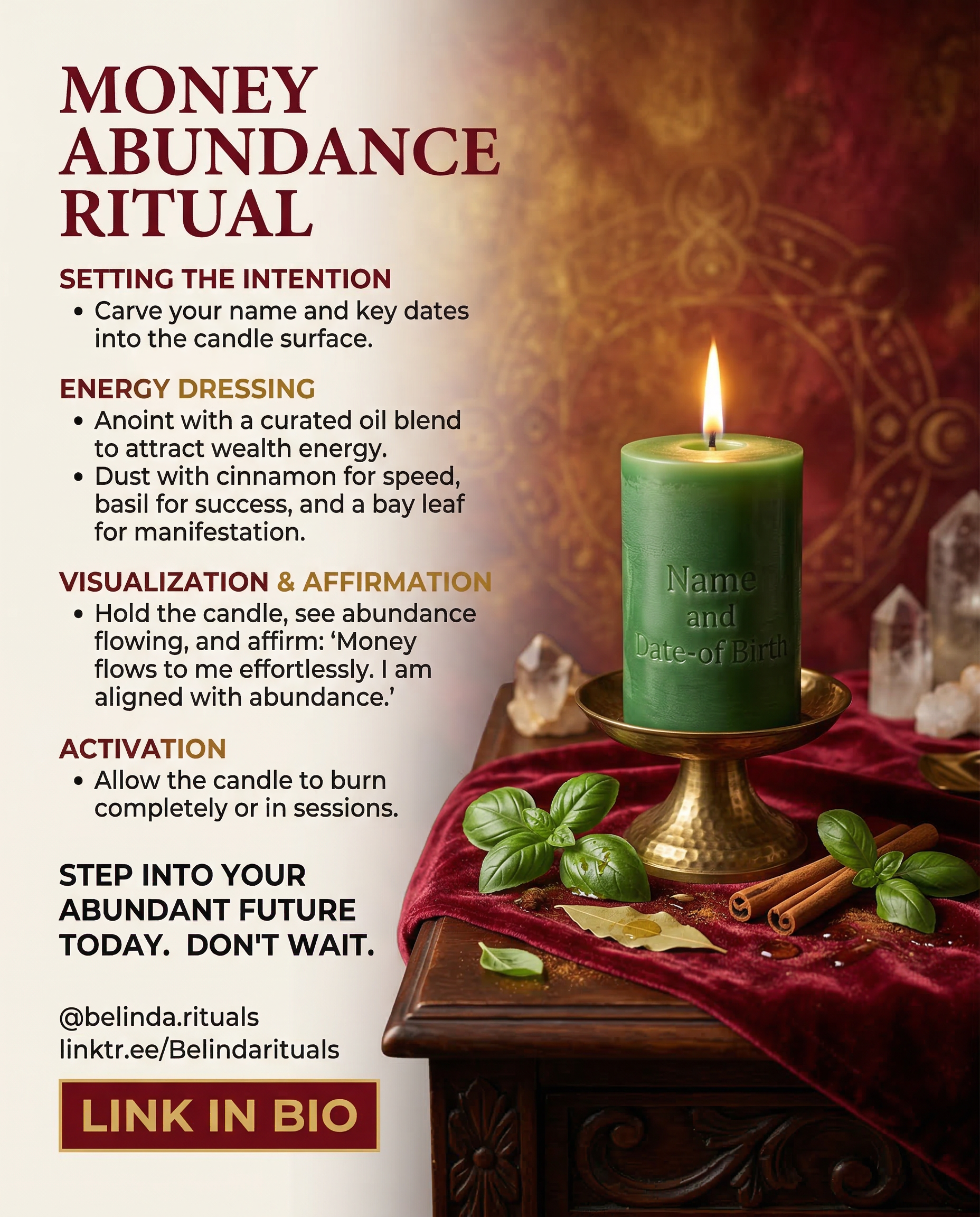 Manifest Wealth Fast: Powerful Money Candle Ritual for Abundance