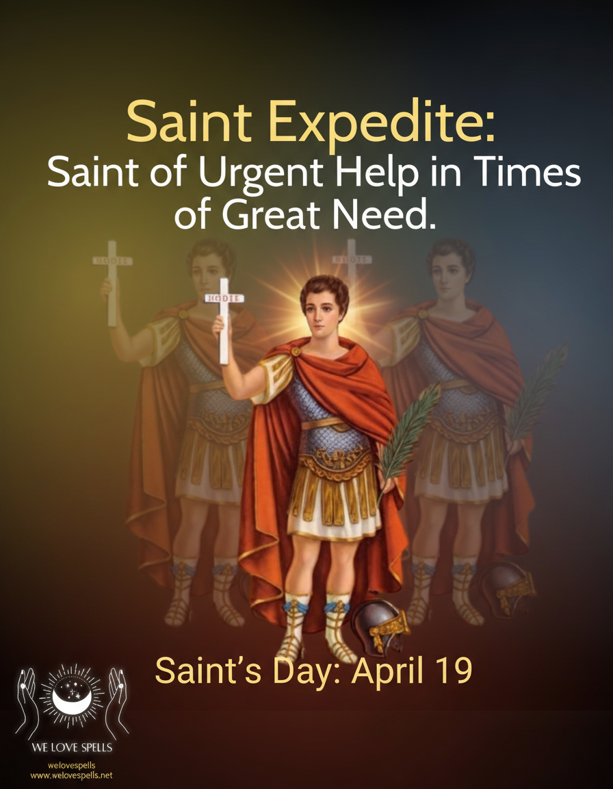 St. Expedite: The Swift Saint for Urgent Miracles and Fast Solutions