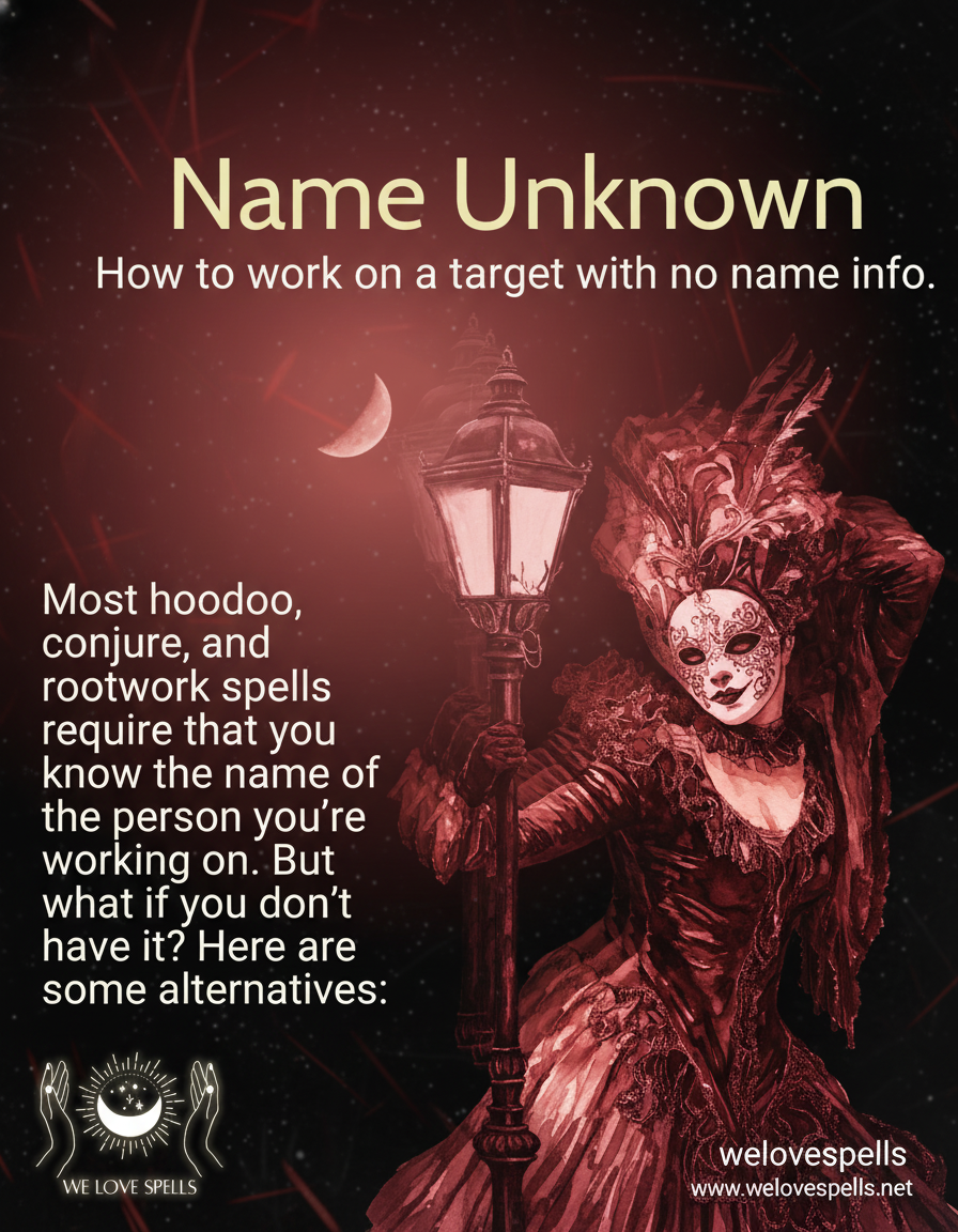 How to Work Hoodoo Without a Full Name: Powerful Linking Methods