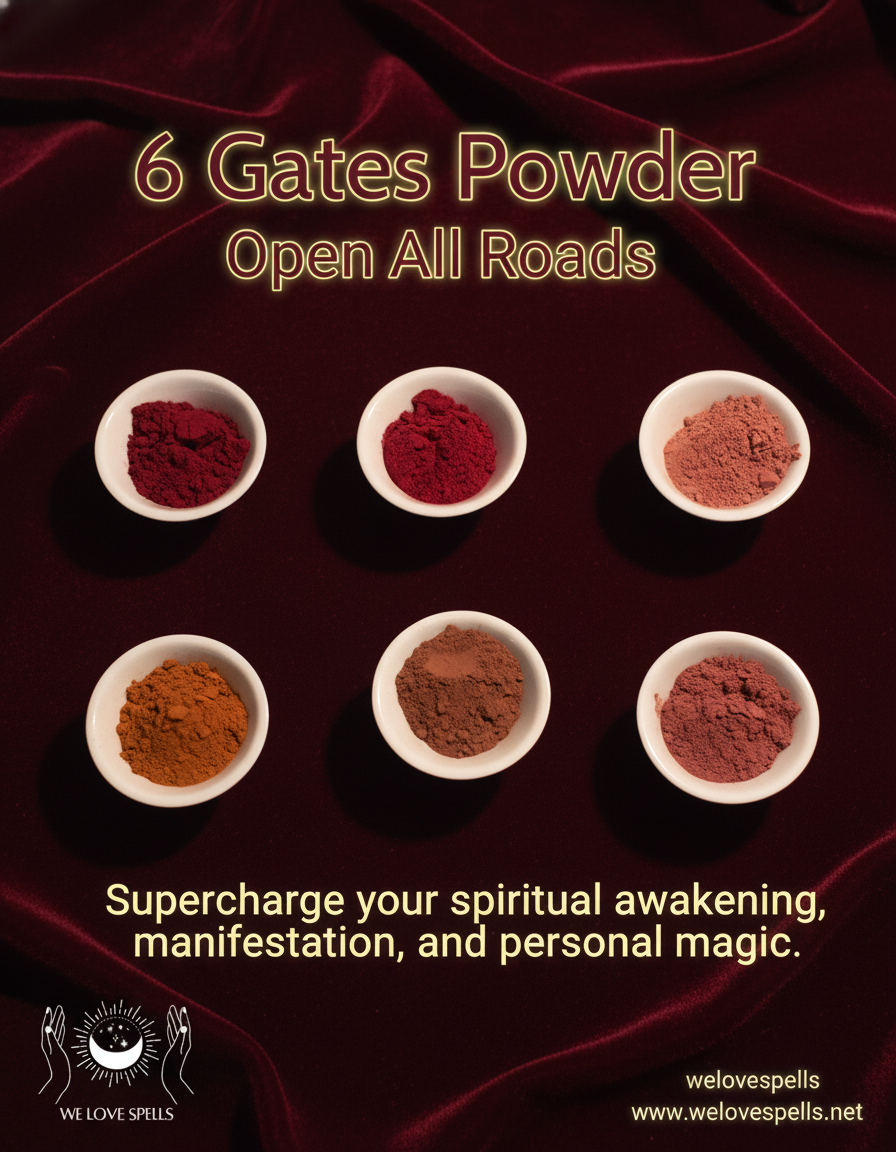 6 Gates Powder: Powerful Road Opener Spell for Clearing Obstacles