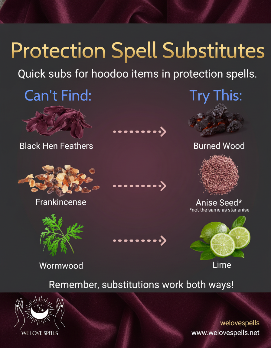 Hoodoo Spellwork Substitutes: Easy Alternatives for Magical Success