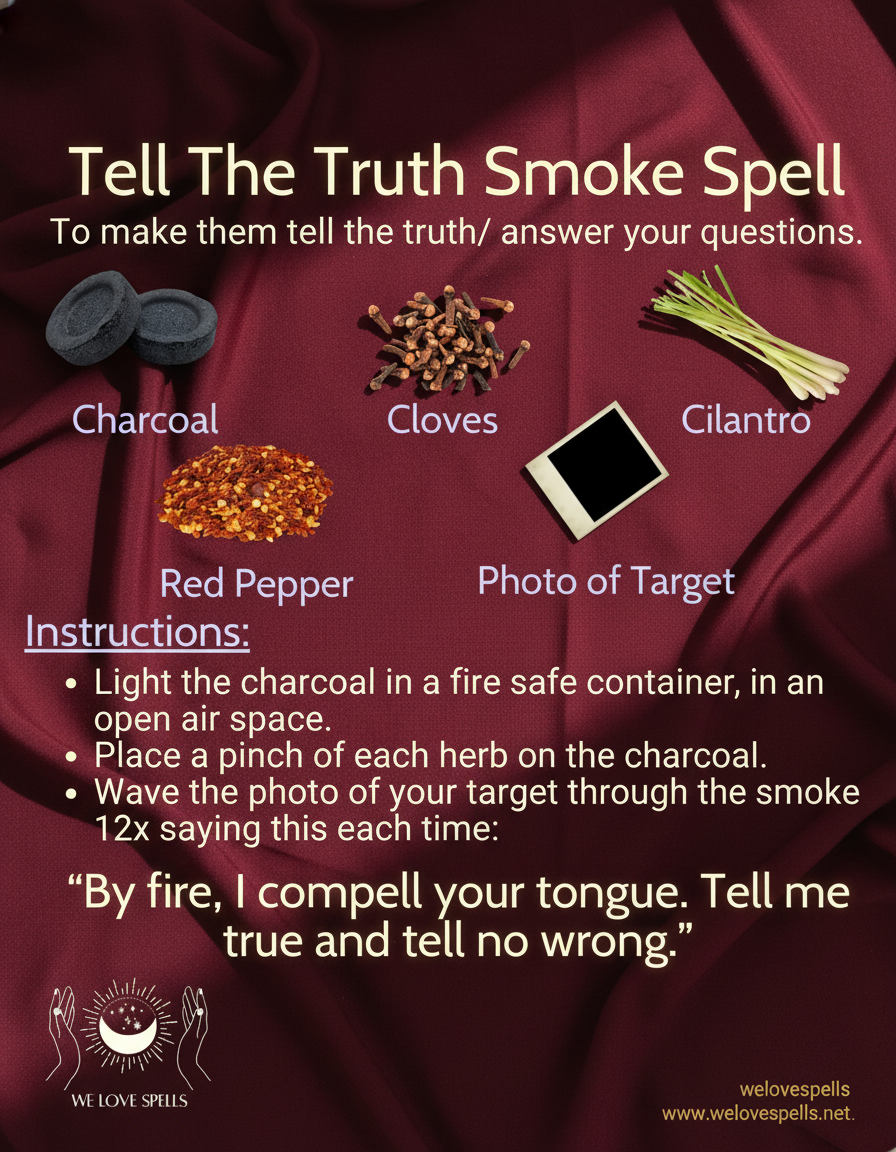 Powerful Truth Spell to Reveal Secrets and Gain Clarity