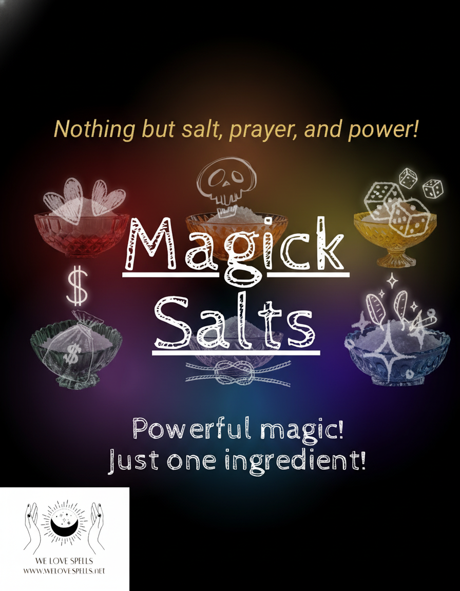 Powerful One Ingredient Salt Spells for Cleansing and Manifestation