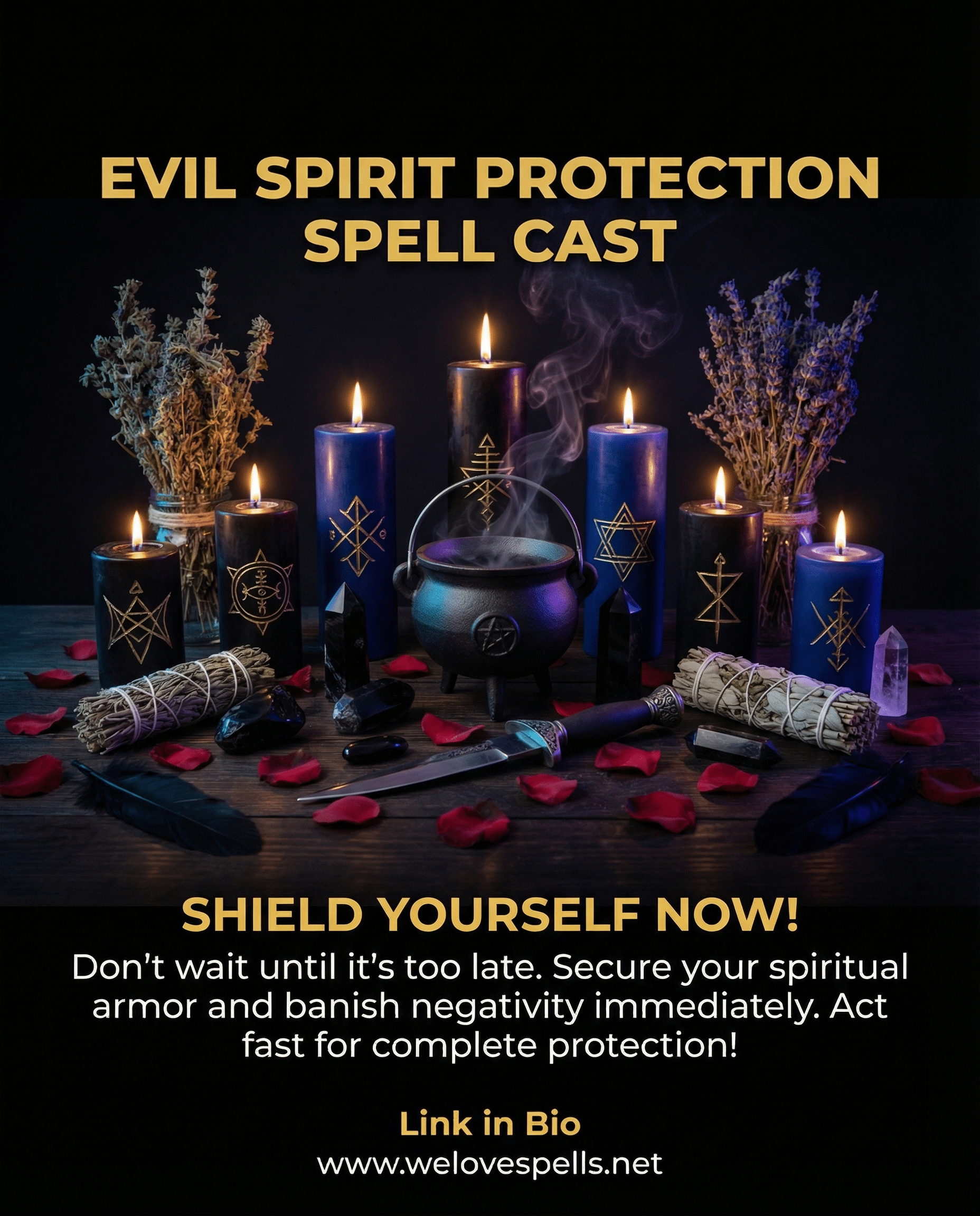 Powerful Evil Spirit Protection Spell Cast for Ultimate Safety