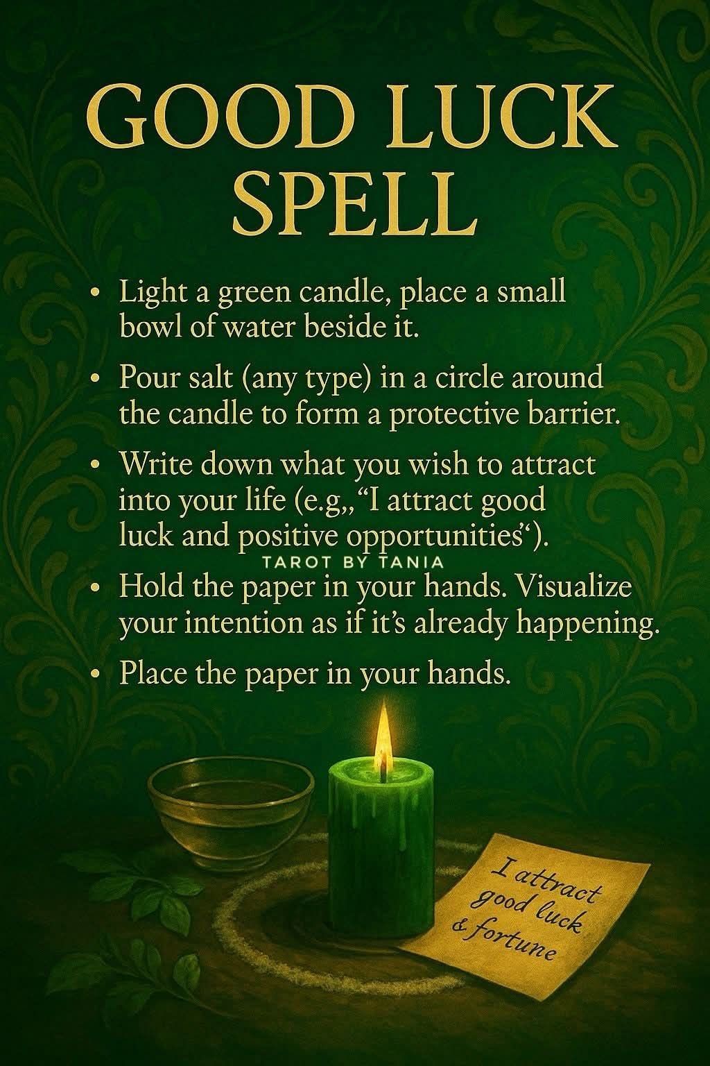 Powerful Good Luck Spell to Attract Success and Positive Energy