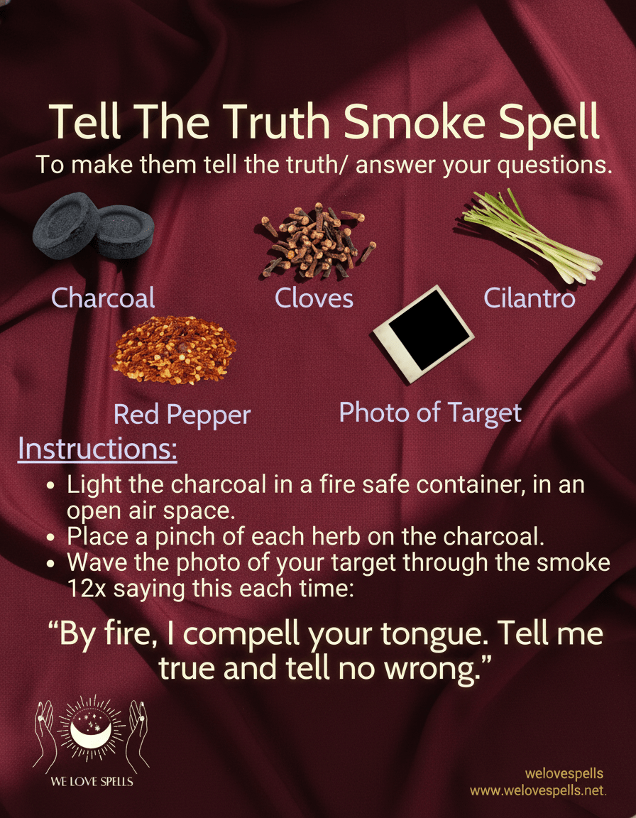 Powerful Truth Spell to Reveal Secrets and Gain Clarity