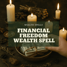 Afbeelding in Gallery-weergave laden, Financial Freedom Wealth Spell - We Love Spells