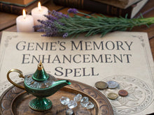 Load image into Gallery viewer, Genie's Memory Enhancement Spell - We Love Spells