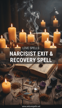 Load image into Gallery viewer, Narcissist Exit & Recovery Spell - We Love Spells