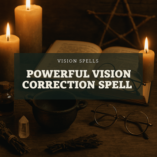 Powerful Vision Correction Spell - We Love Spells