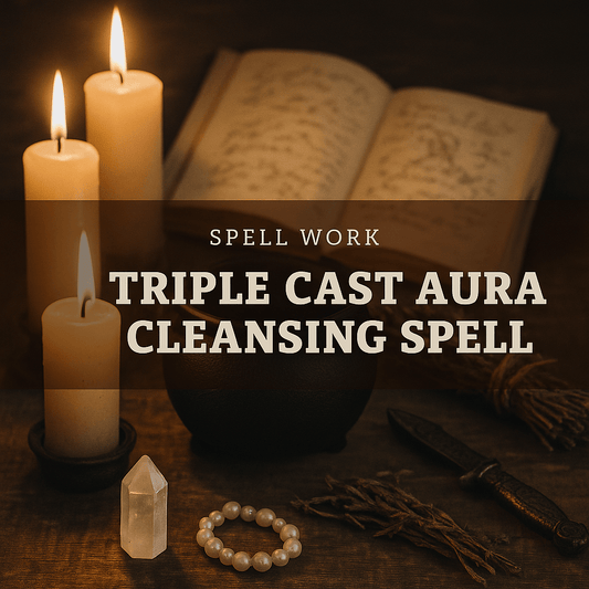 Triple Cast Aura Cleansing Spell - We Love Spells