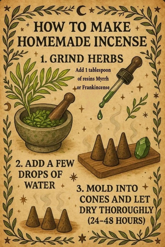 How to make homemade incense