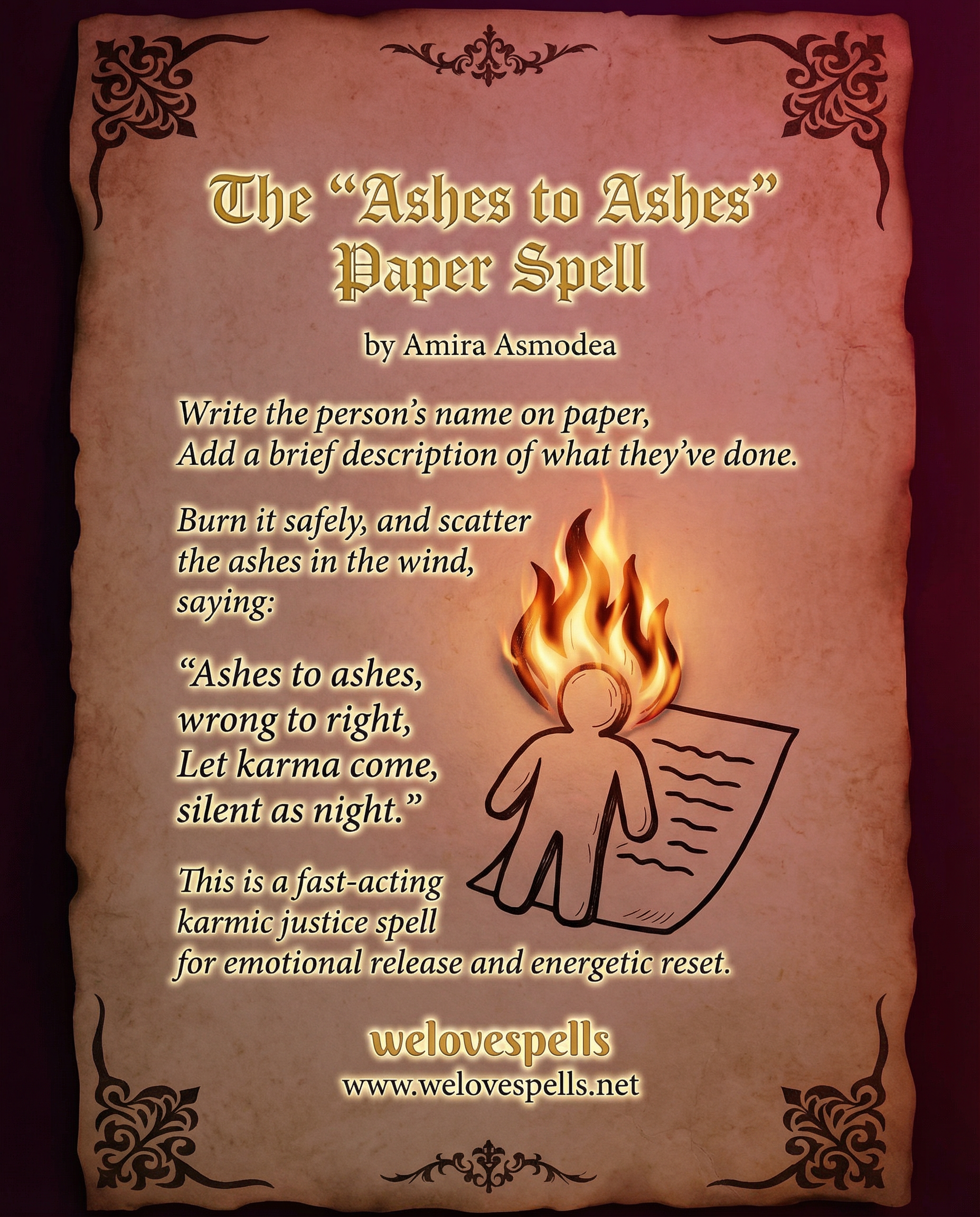 Ashes to Ashes Paper Spell: Step-by-Step Guide for Beginners