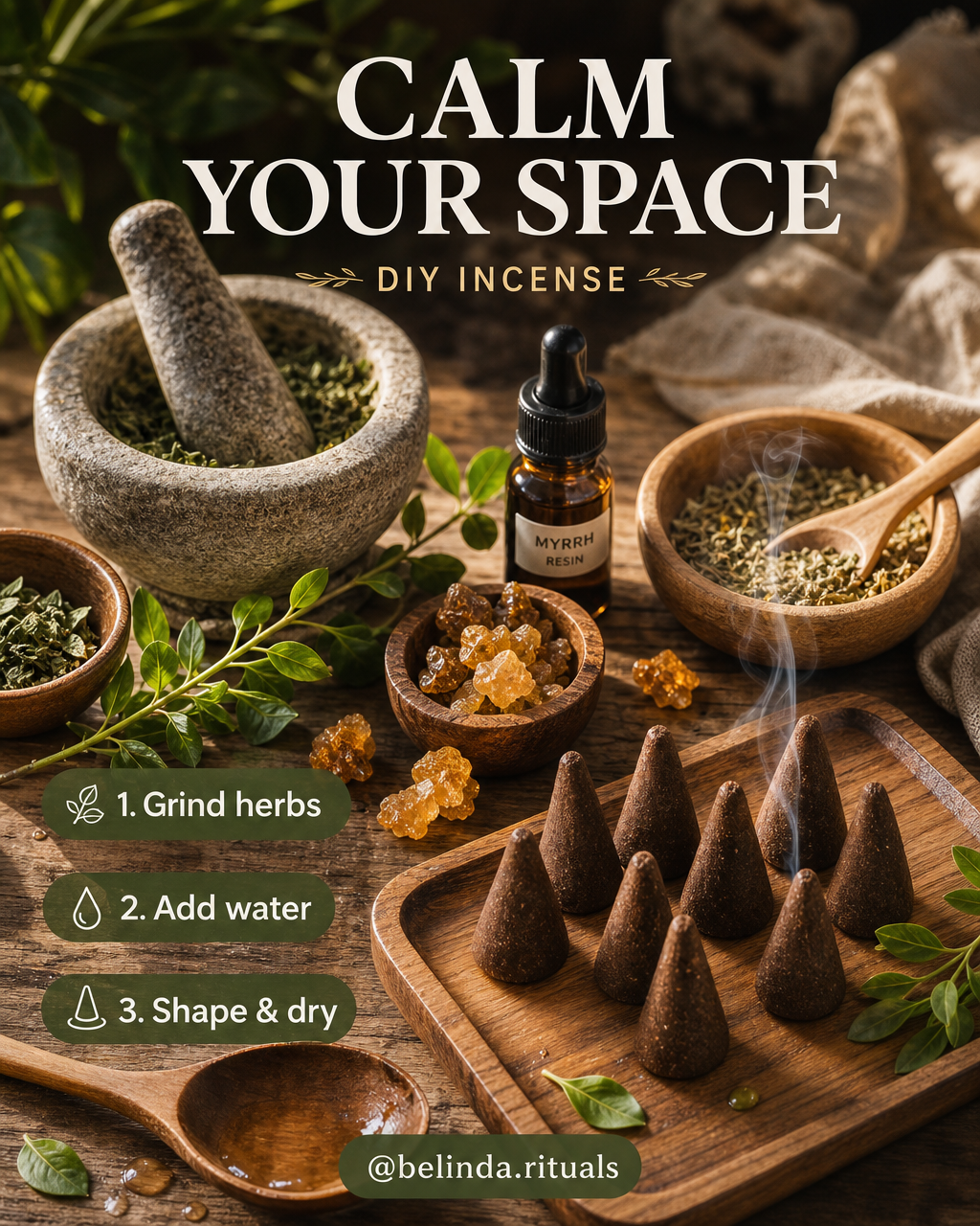 How to make homemade incense