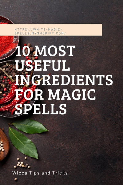 10 Most Useful Ingredients For Magic Spells