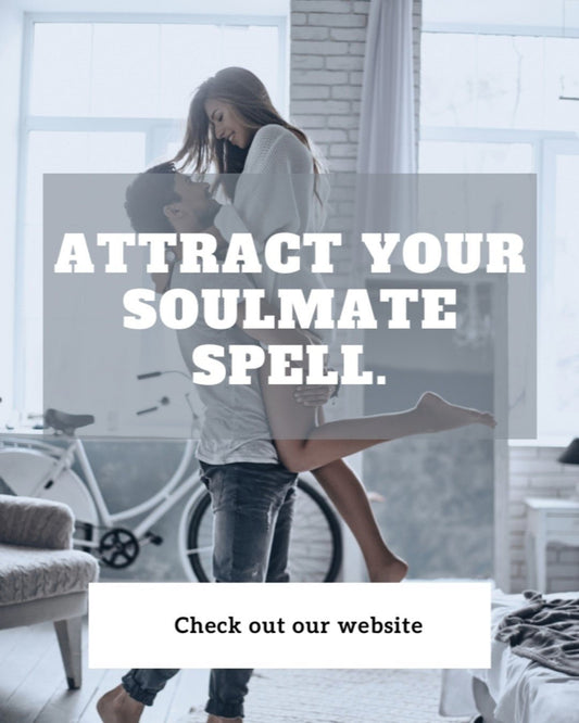 Attract Your Soulmate Spell.
DM us... - We Love Spells