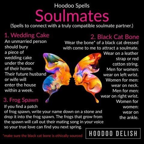 ~*~ HOODOO SPELLS: SOULMATES ~*~
Visit... - We Love Spells
