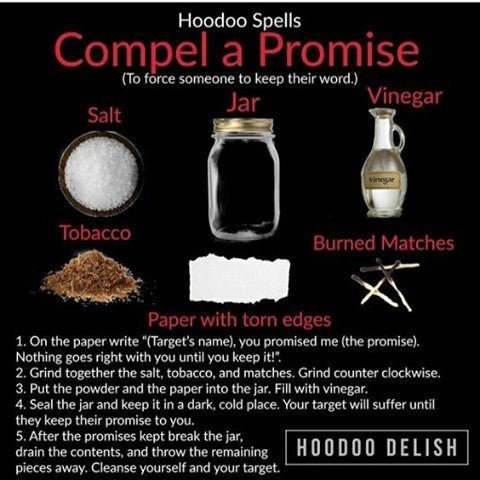 Compel a Promise - To... - We Love Spells