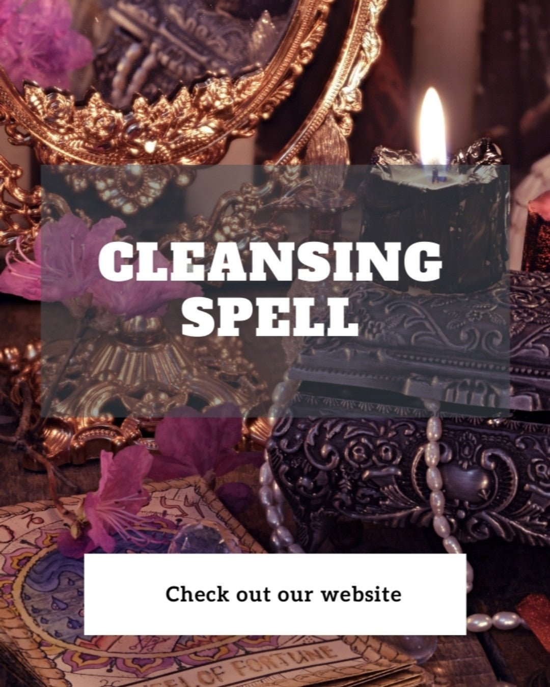 🕯️ Cleansing Spell 🕯️
Done for... - We Love Spells