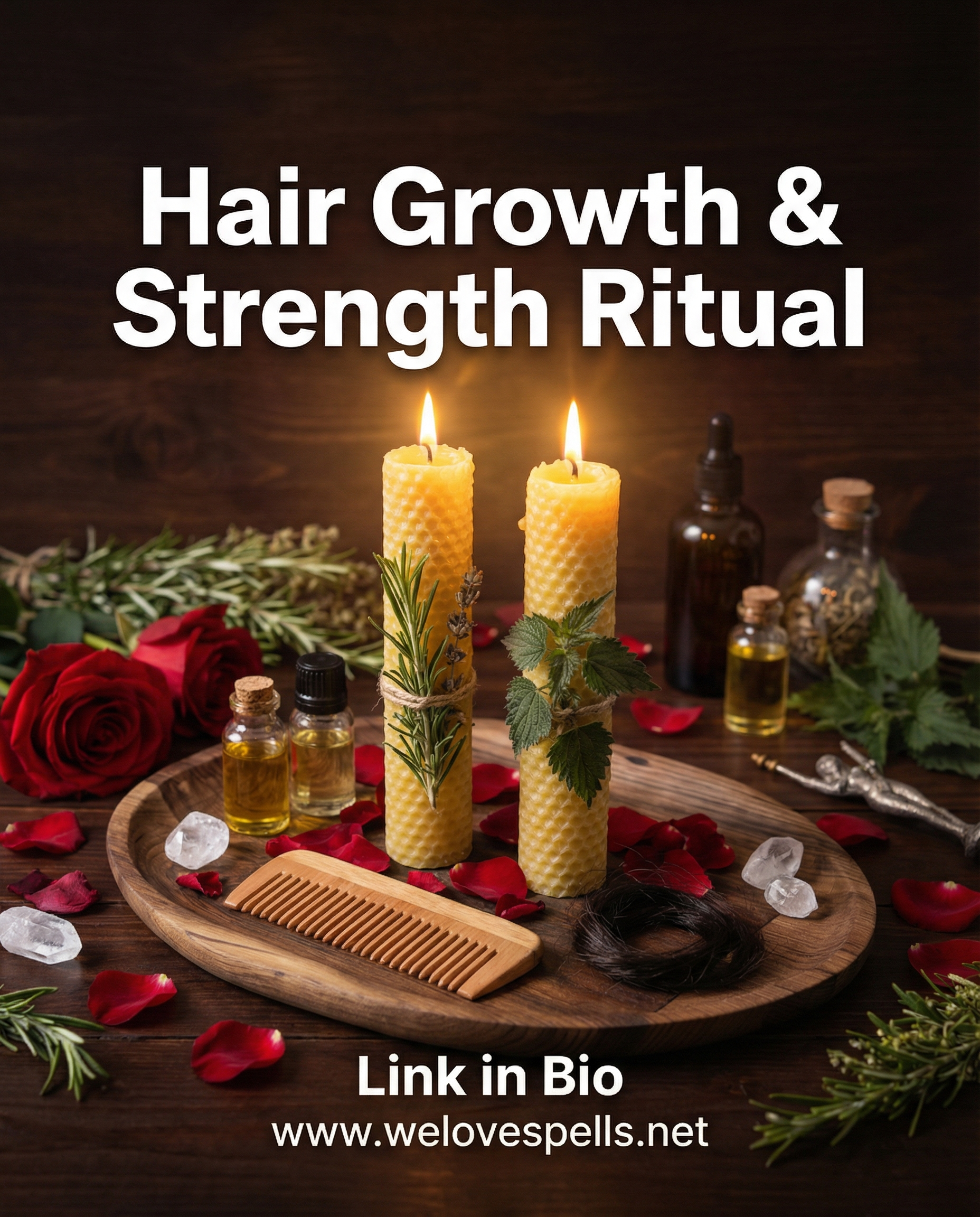 Ultimate Hair Growth & Strength Ritual for Thicker, Healthier Hair