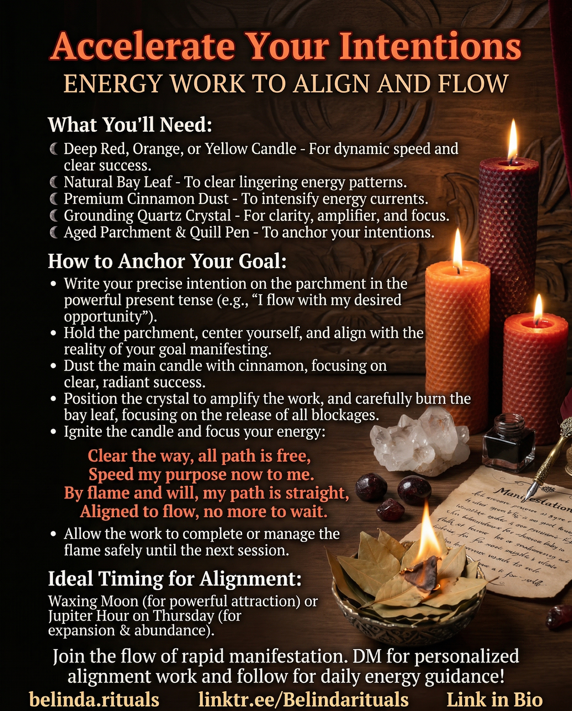 Accelerate Your Manifestation: Powerful Spell to Remove Delays Fast