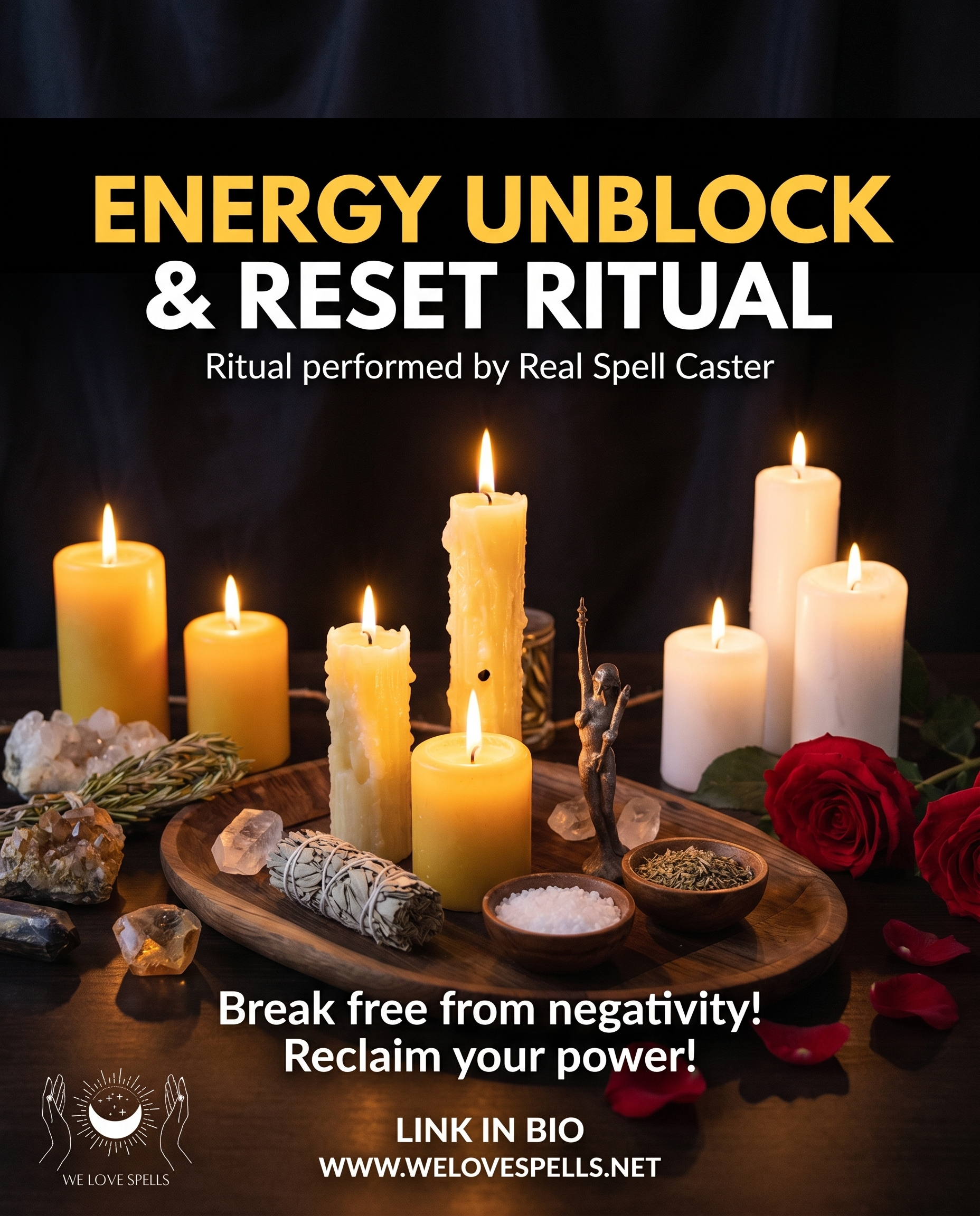 Powerful Energy Unblock & Reset Ritual for Instant Spiritual Renewal