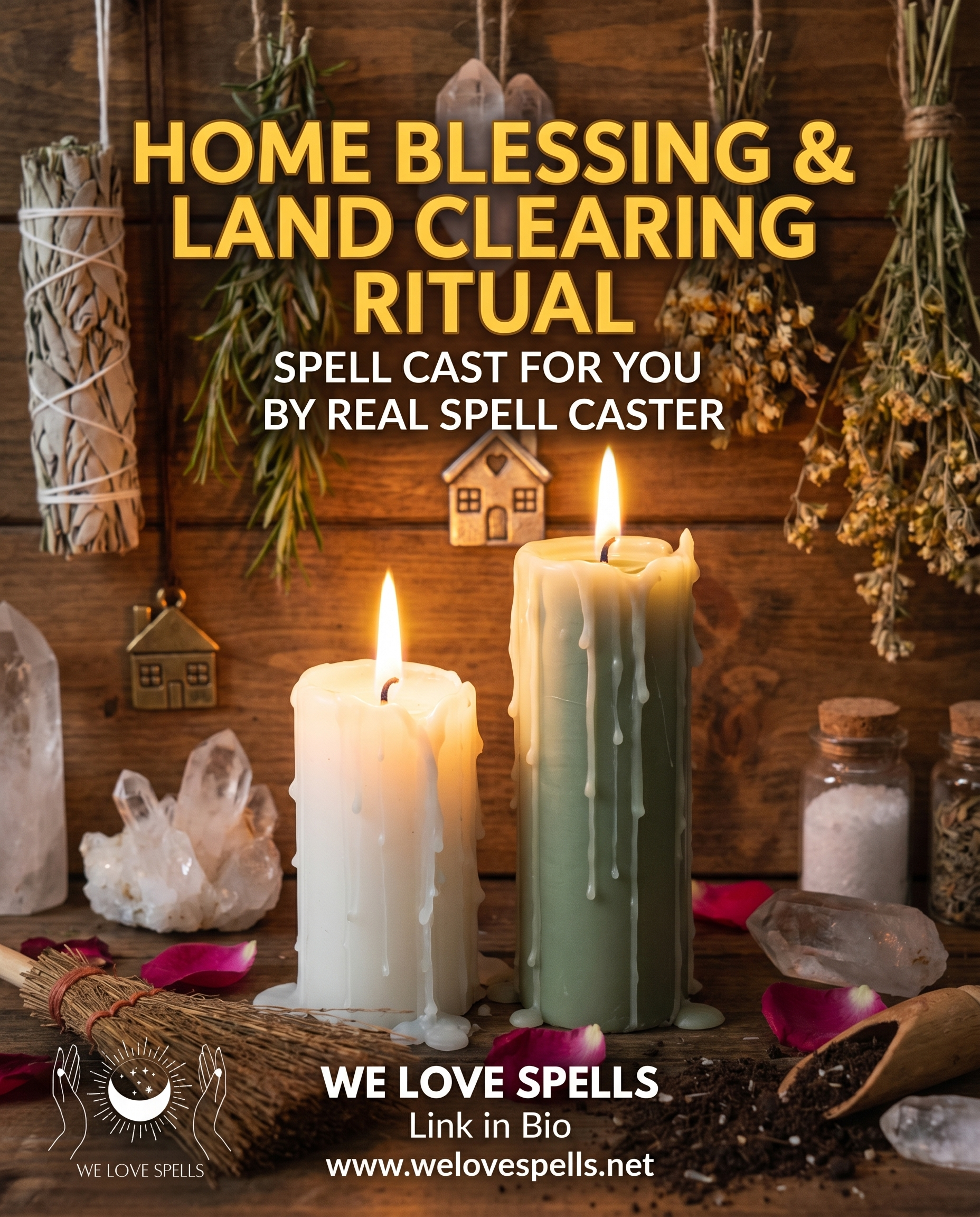 Powerful Home Blessing & Land Clearing Ritual for Positive Energy