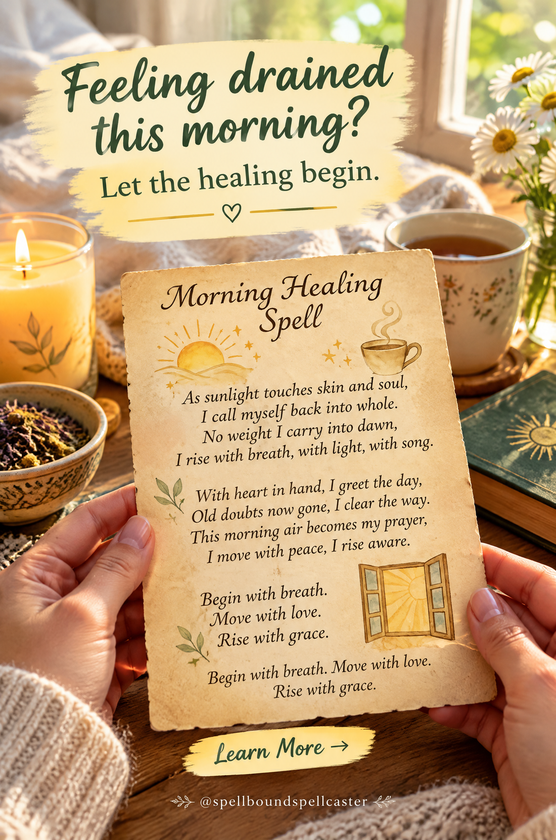 Morning Healing spell
