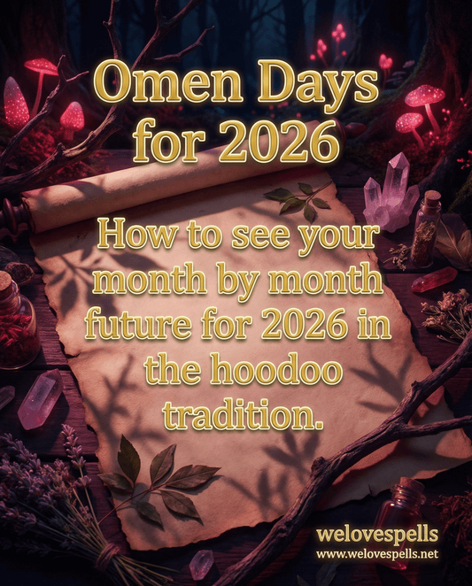 2026 Fortune Forecast: Unveil Your Future with Hoodoo Omen Days - We Love Spells