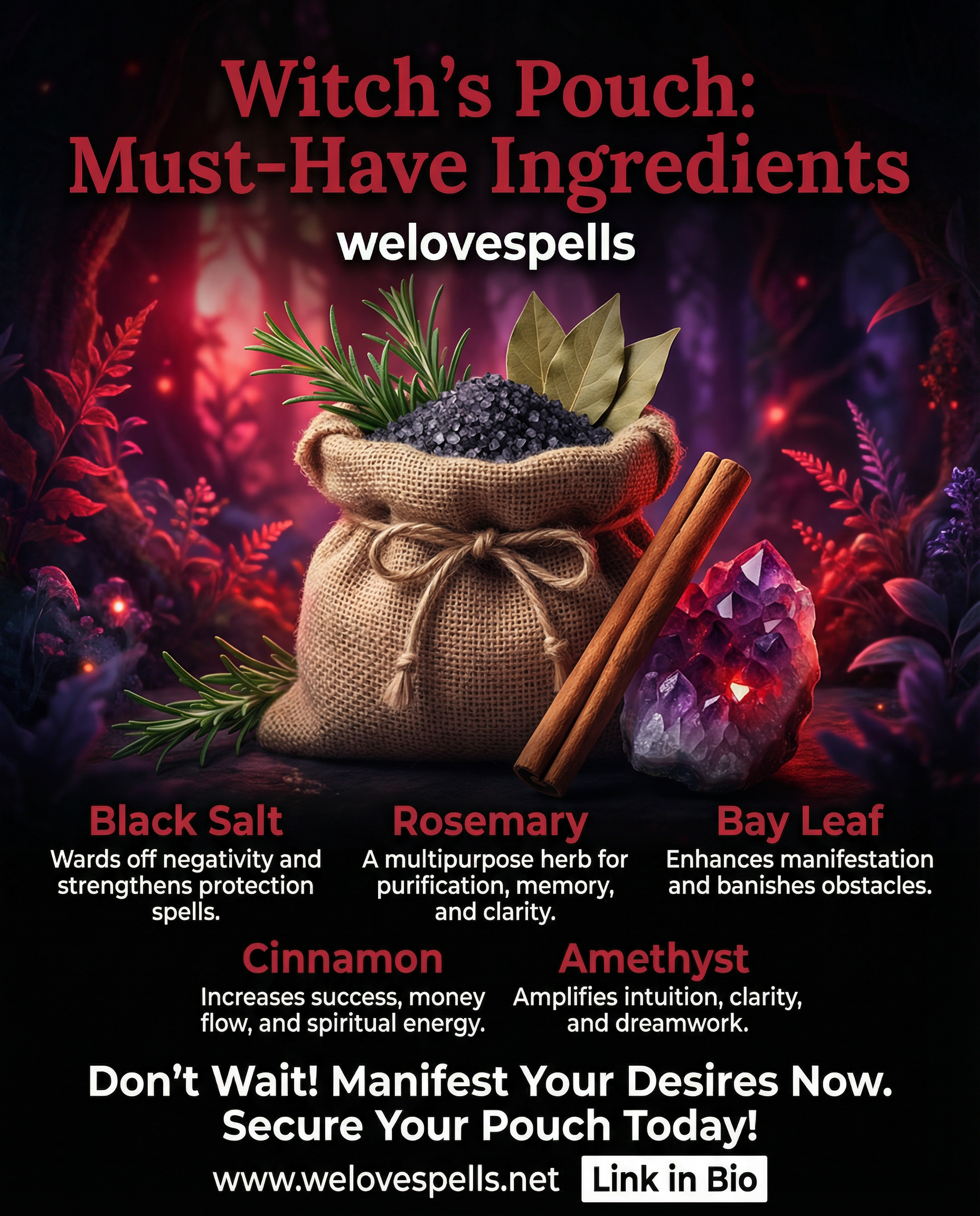 Magickal Pouch Essentials: What Every Witch Should Carry Daily