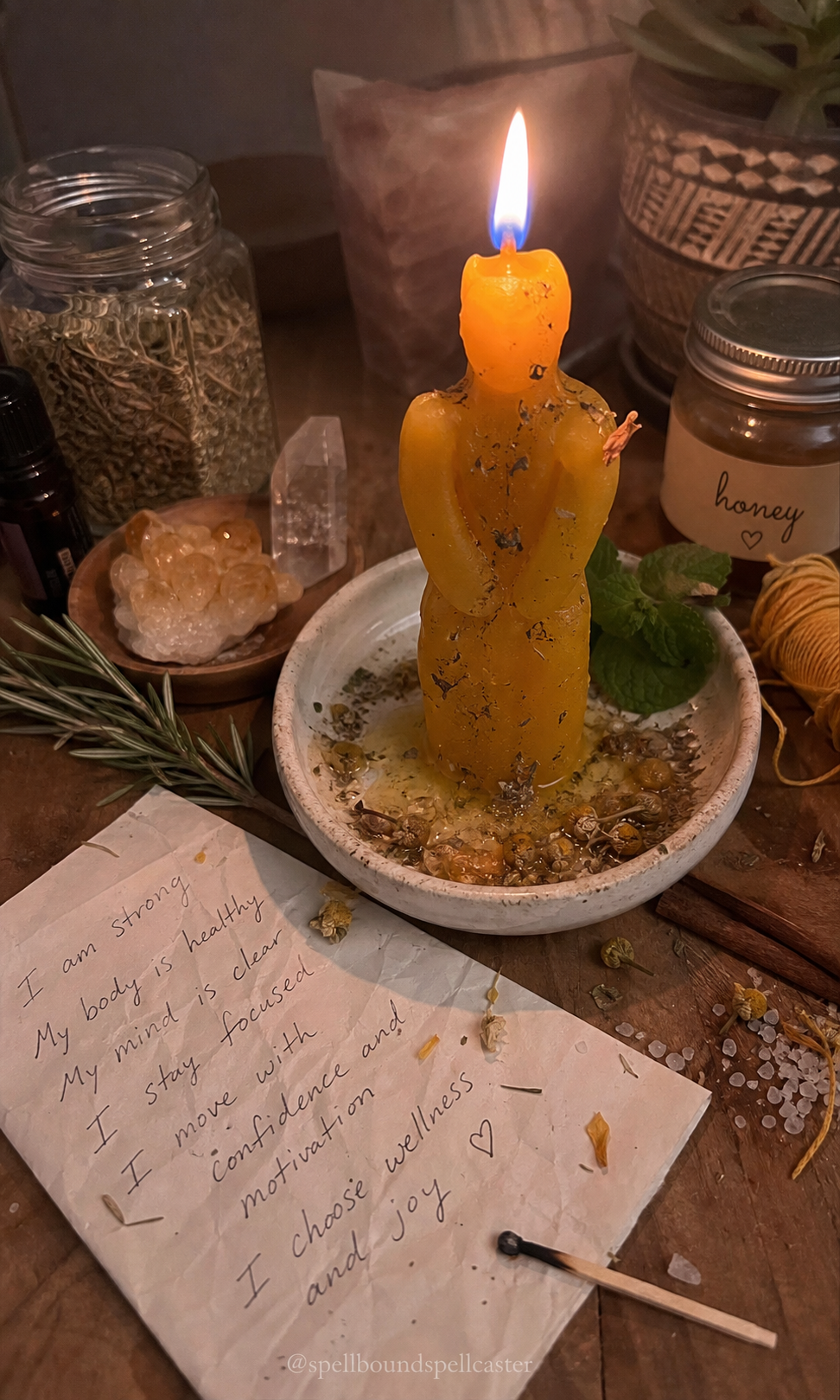 Wellness and Motivation Ritual for Renewed Energy
