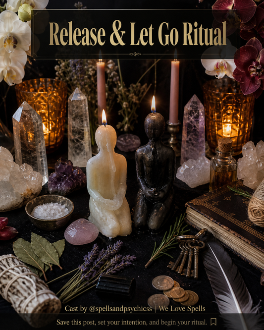 Release & Let Go Ritual for Healing and Moving Forward