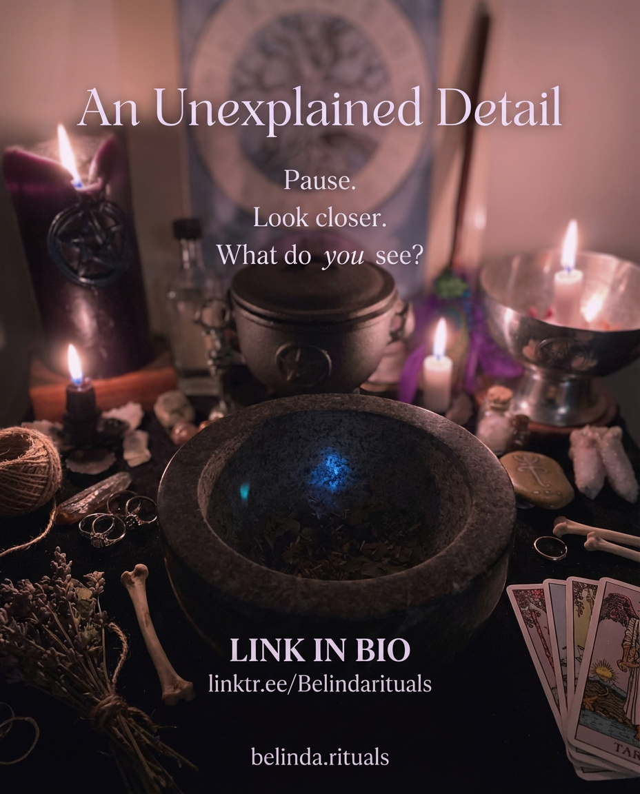 Mysterious Blue Light on My Altar: Witchcraft Sign or Camera Glitch?