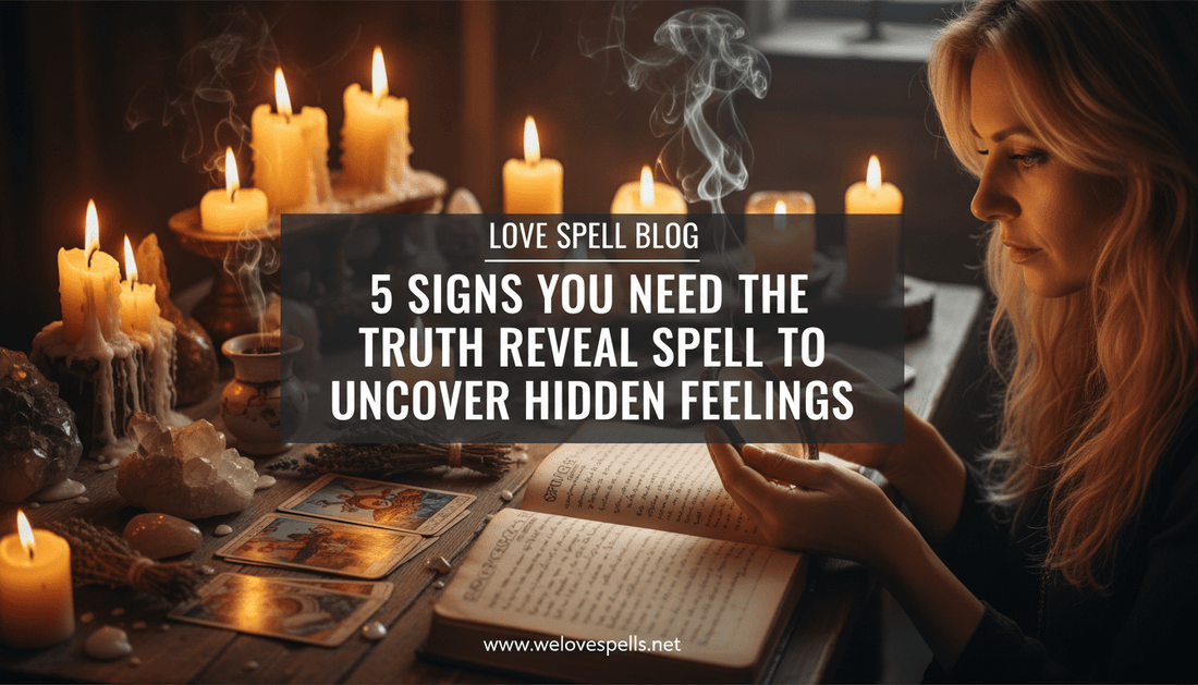 5 Signs You Need the Truth Reveal Spell To Uncover Hidden Feelings - We Love Spells
