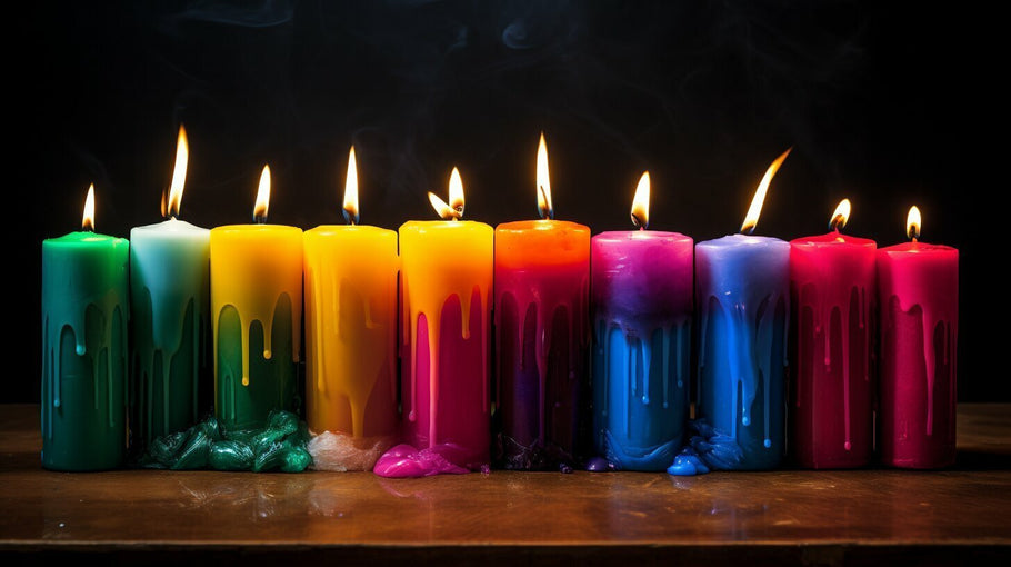 Unlocking the Power of Ritual Candle Colors - Discover the Meaning and Significance