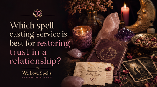 Which spell casting service is best for restoring trust in a relationship?
