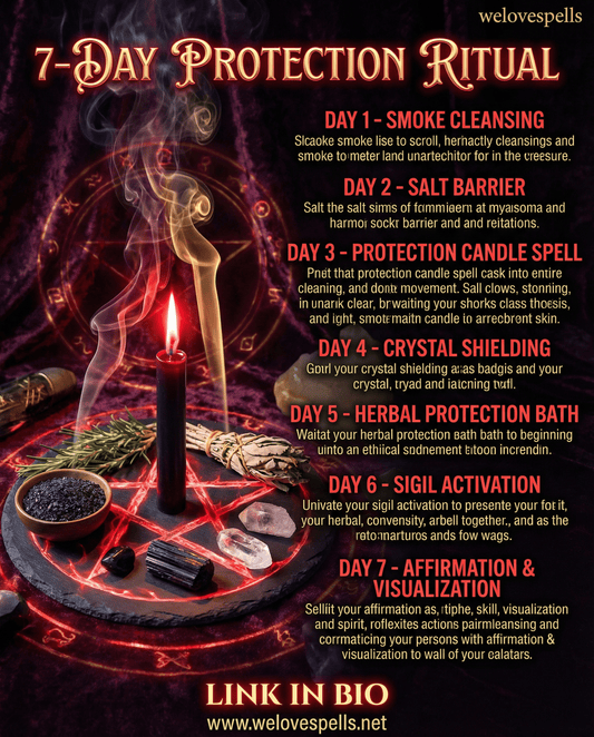 7-Day Spiritual Protection Ritual to Strengthen Your Energy Shield - We Love Spells