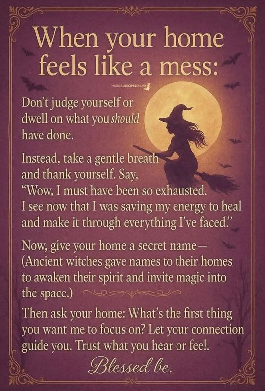 When  your home feels like a mess do this