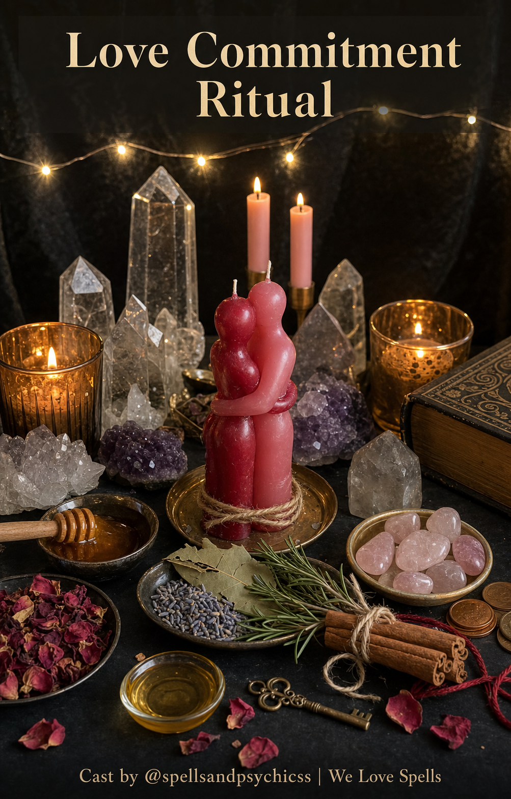 Love Commitment Ritual: Intentions for Healthy Connection